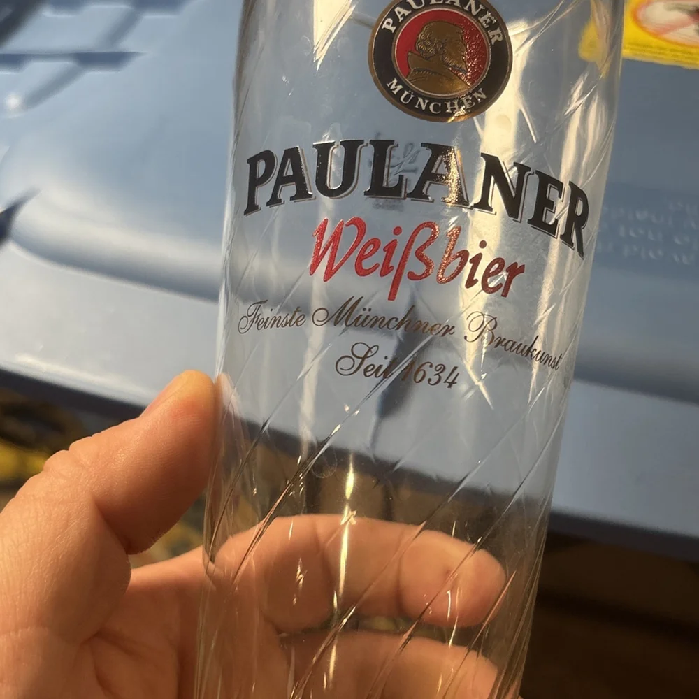 VTG Paulaner Munchen Beer Glass,0.5L SAHM,Germany,Pilsner,Tall,Stein,Swirl 10